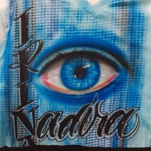 Air brushed Tee (custom)